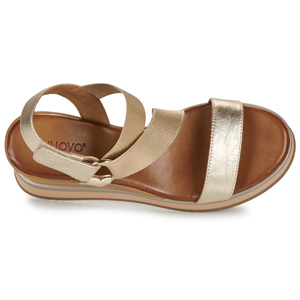 Women's Platforms Inuovo Gold