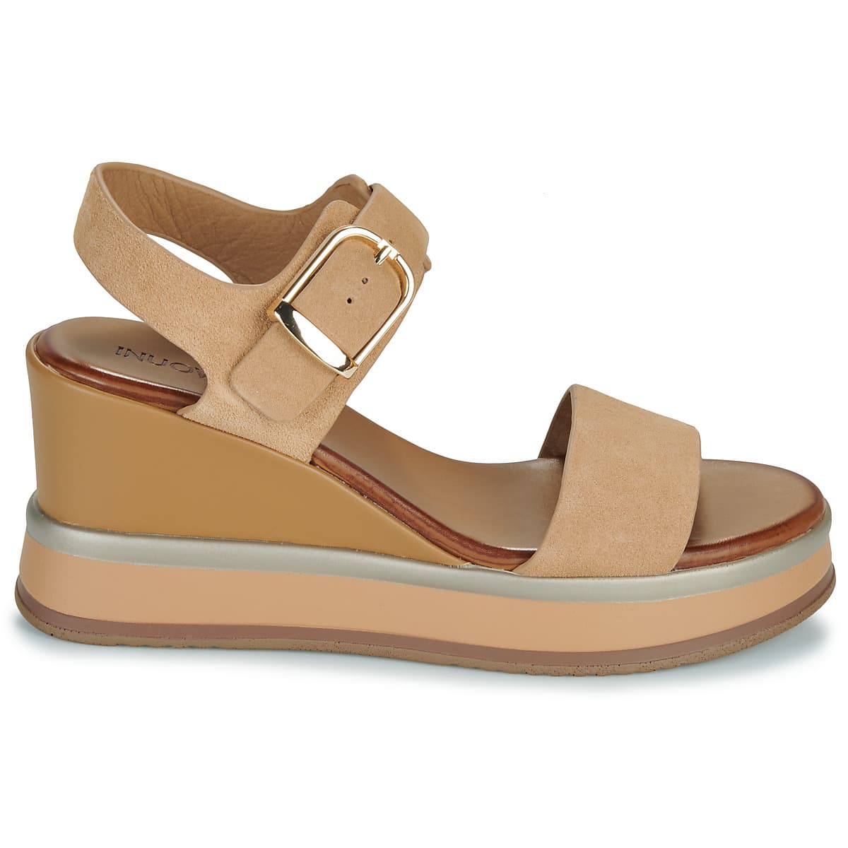 Women's Platforms Inuovo Brown