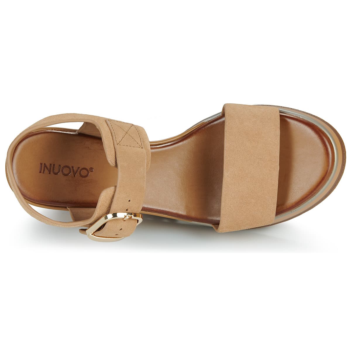 Women's Platforms Inuovo Brown