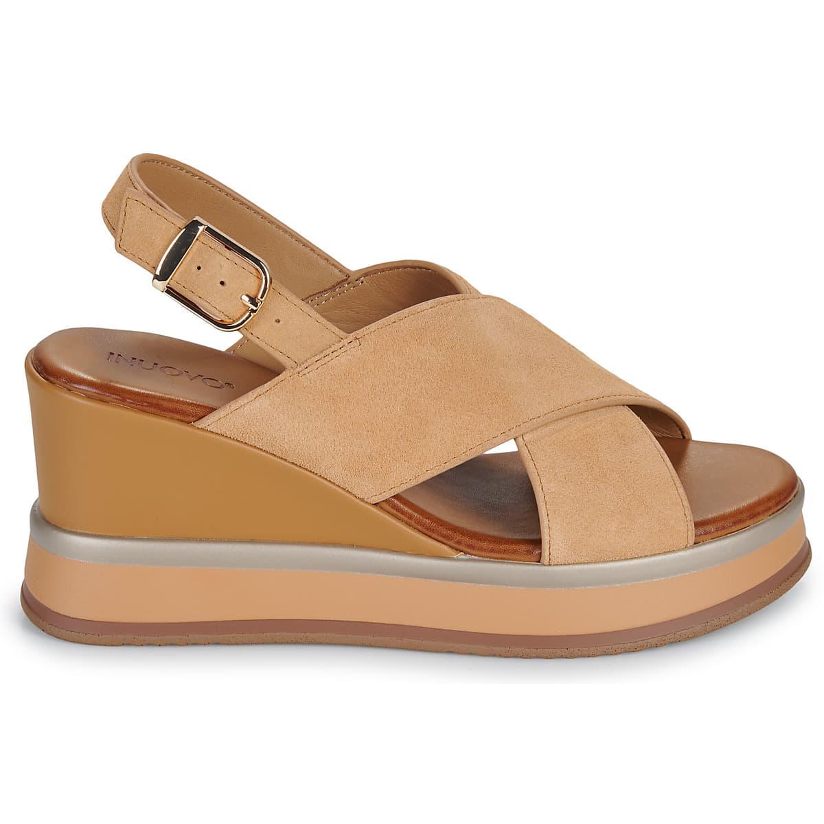 Women's Platforms Inuovo Brown