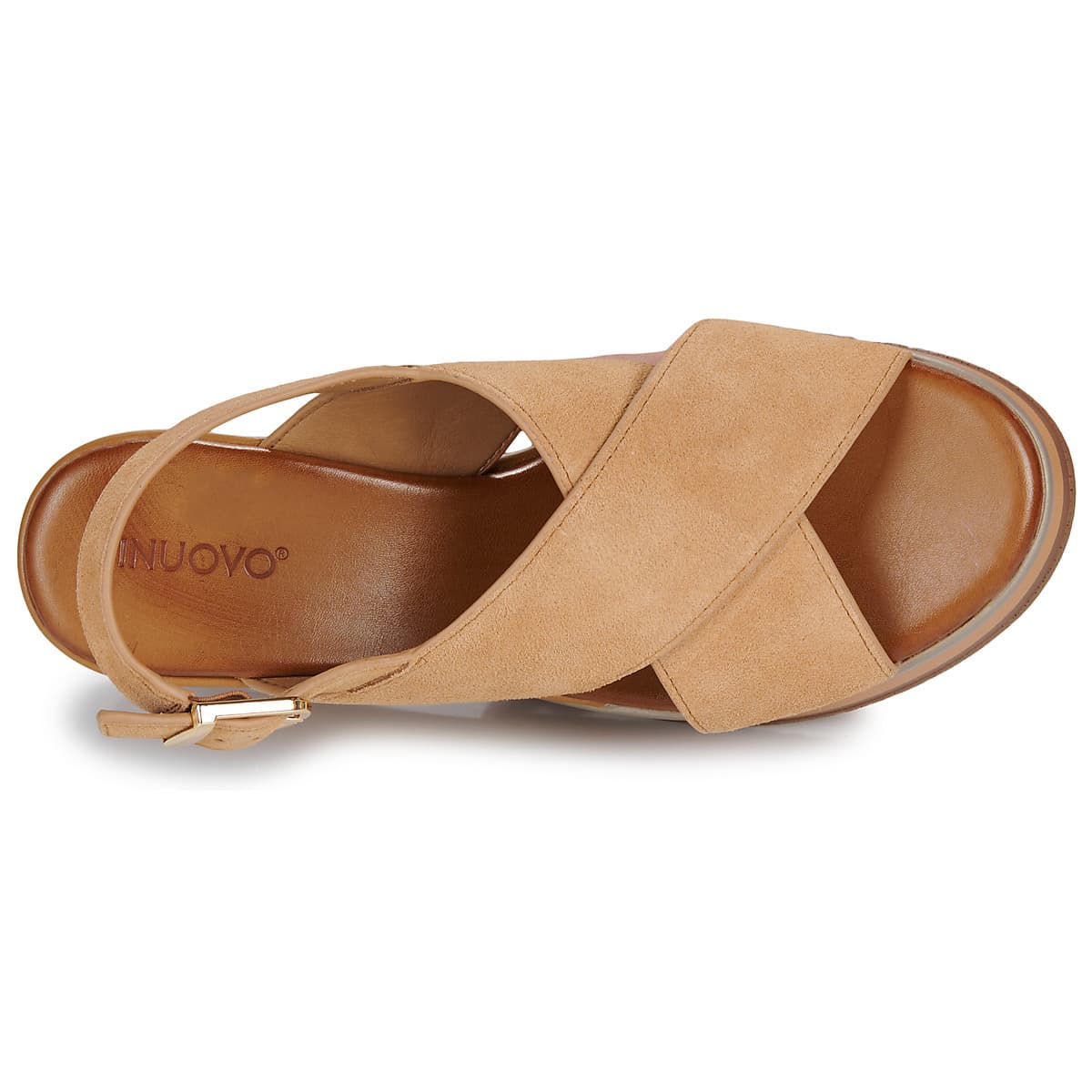 Women's Platforms Inuovo Brown