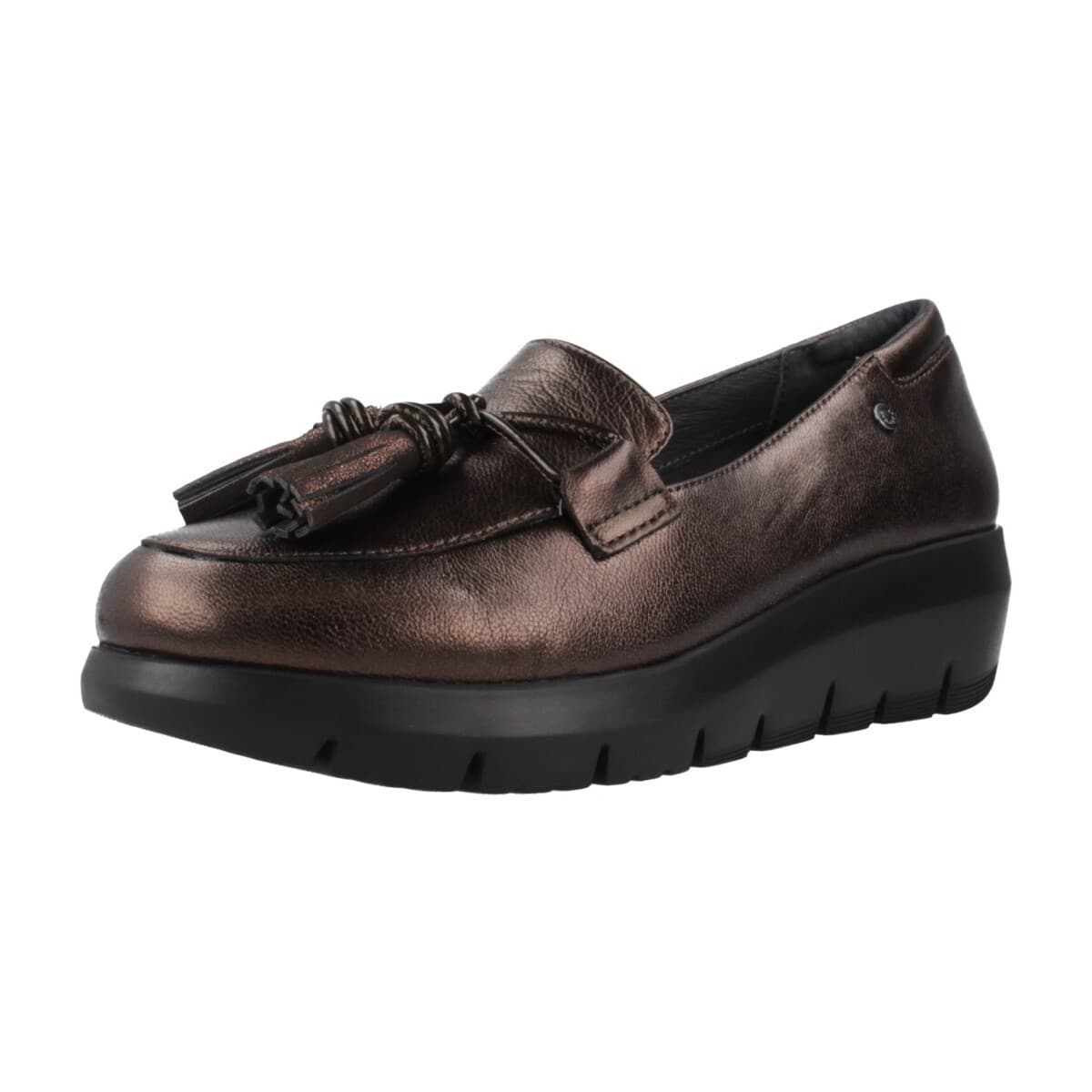 Derbies Stonefly Zapatos Confort Mujer Modèle Plume 19 Laminated Lth