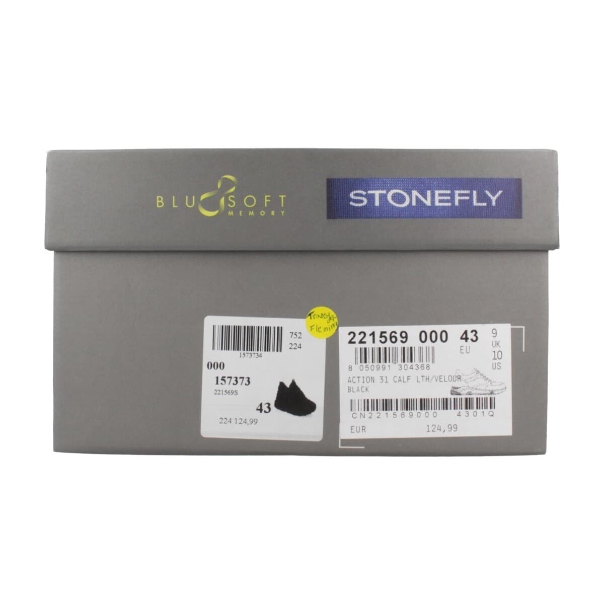 Men's Sneakers Stonefly Black