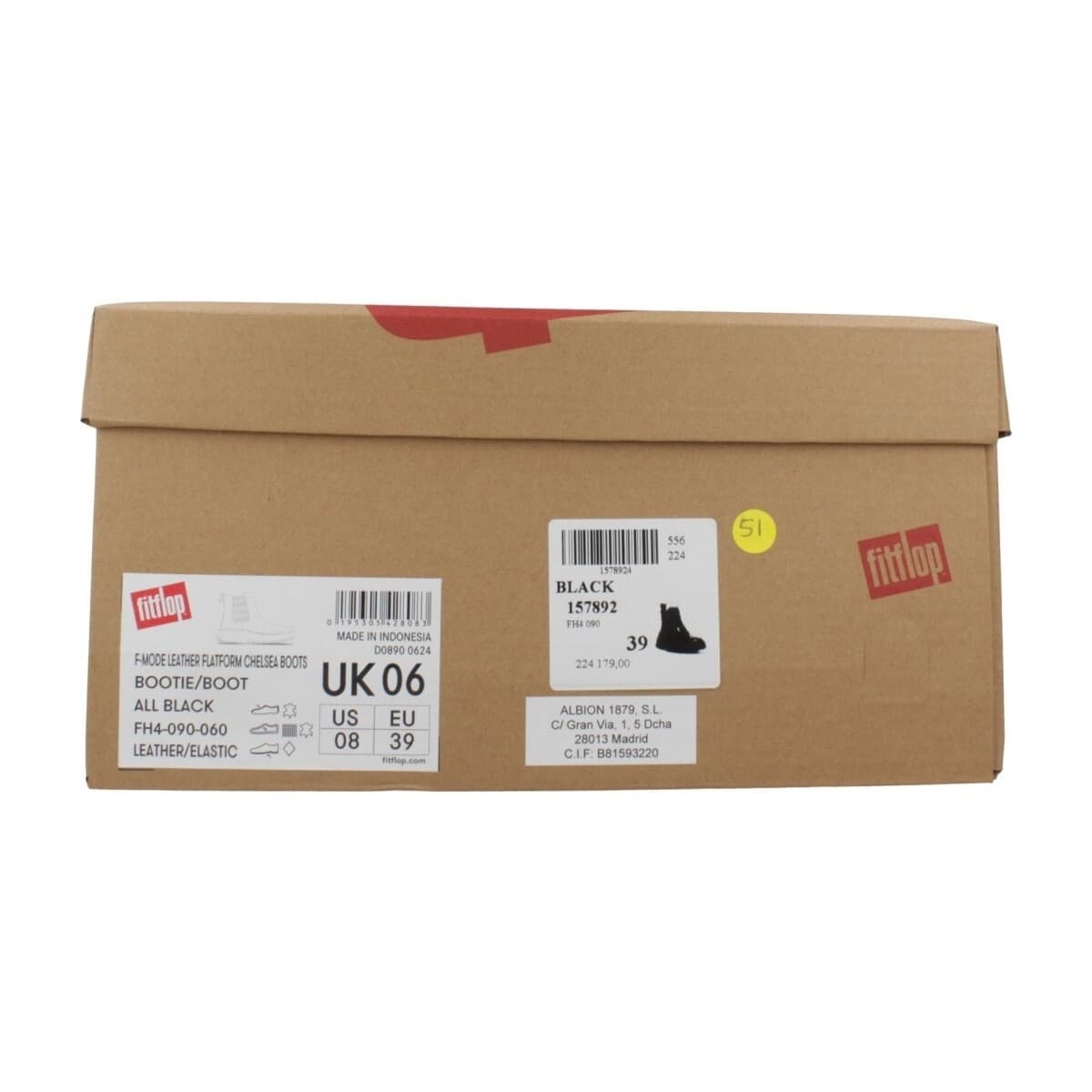 Women's Boots FitFlop Black