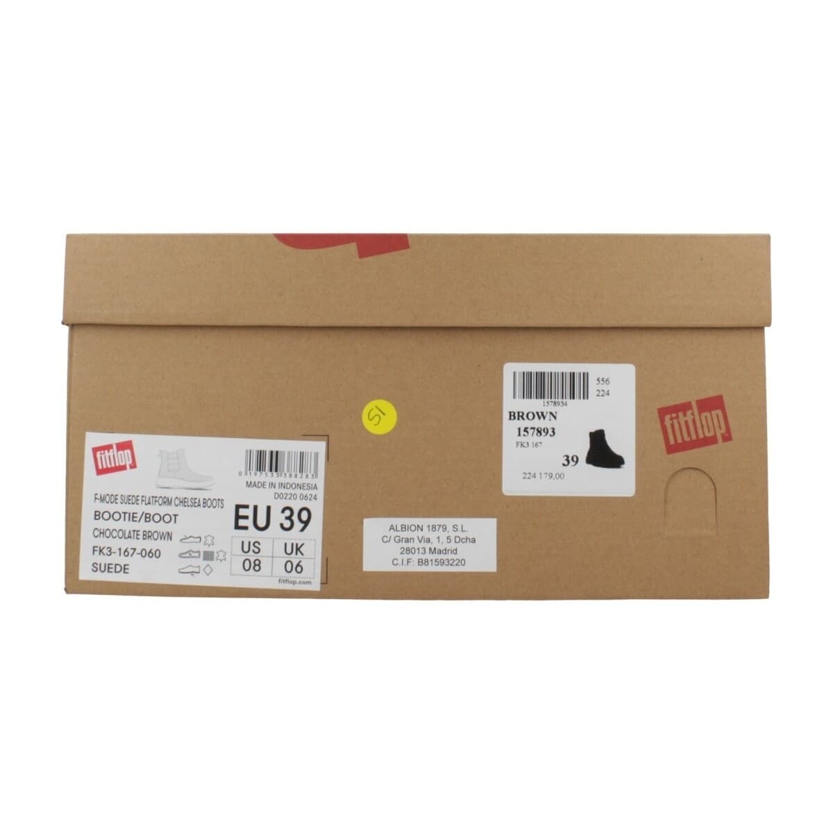 Women's Boots FitFlop Brown