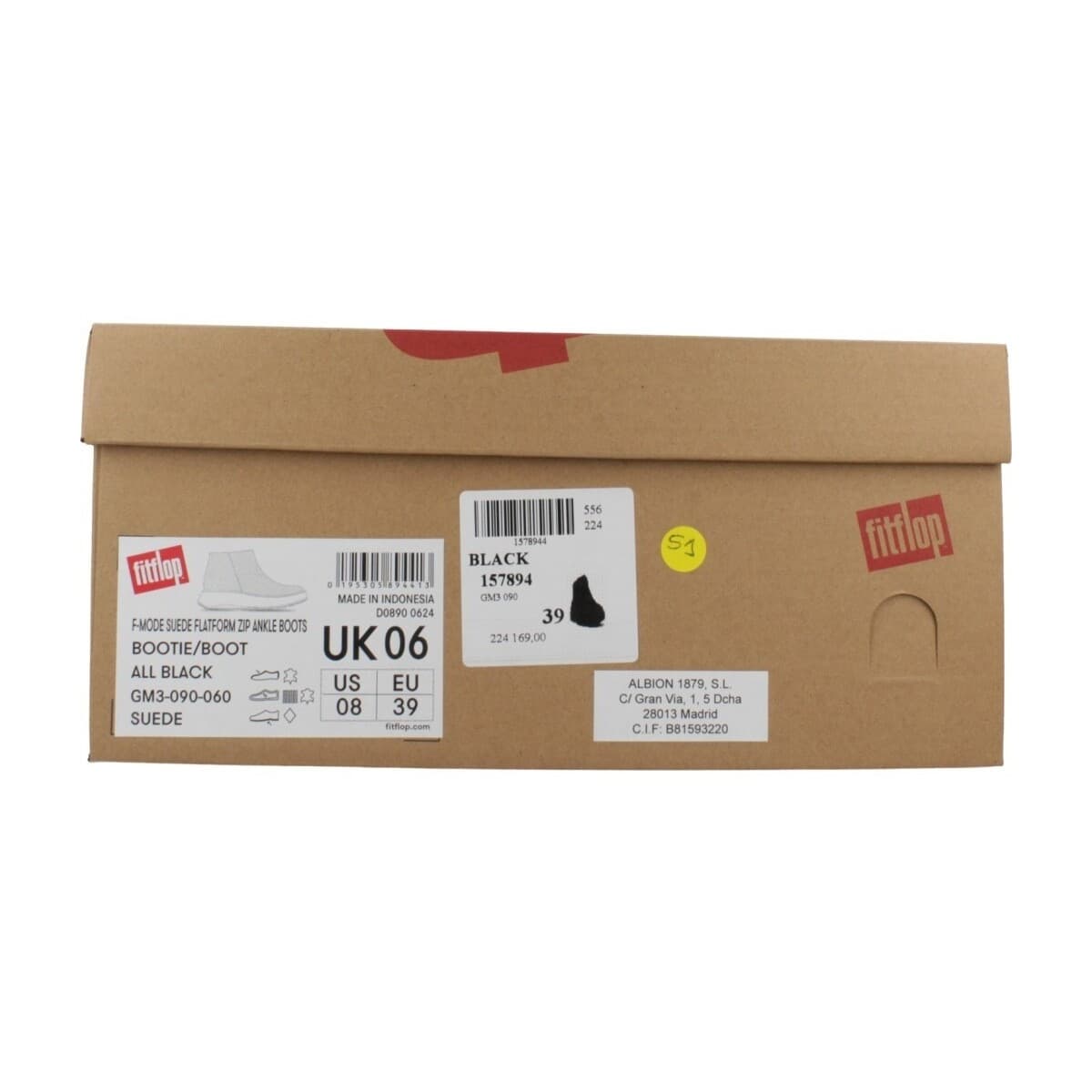 Women's Boots FitFlop Black