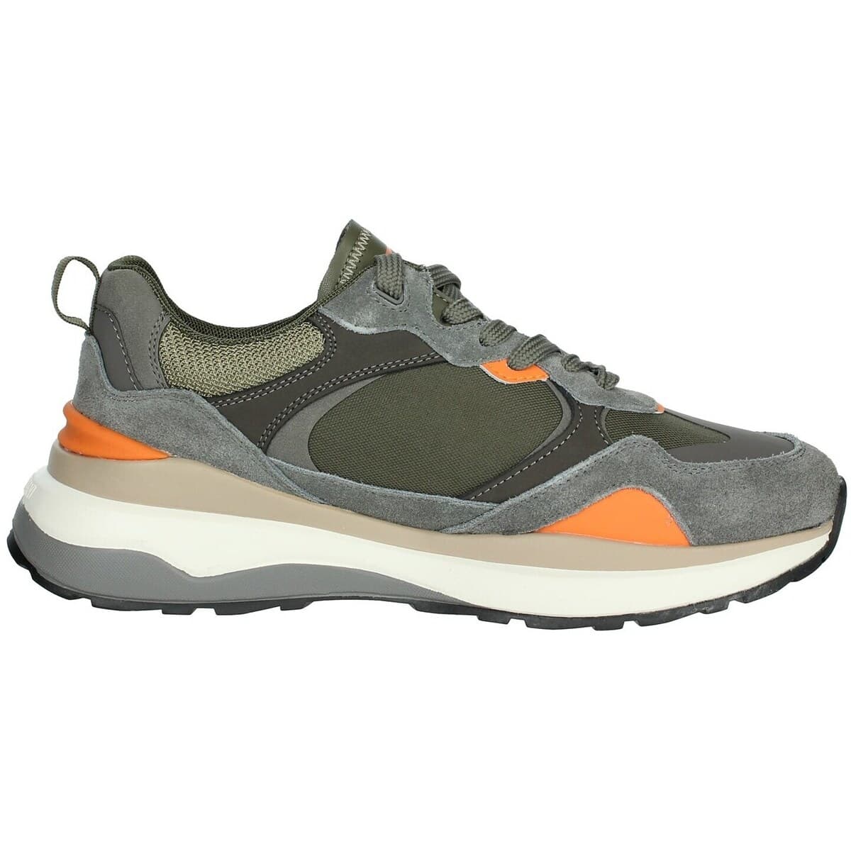 Men's Sneakers Alberto Guardiani Green