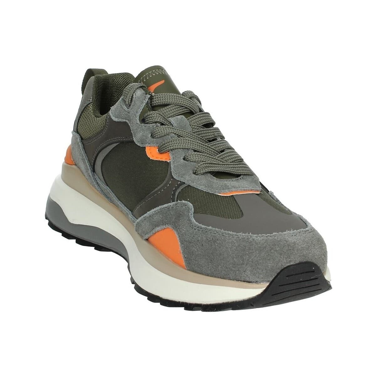 Men's Sneakers Alberto Guardiani Green