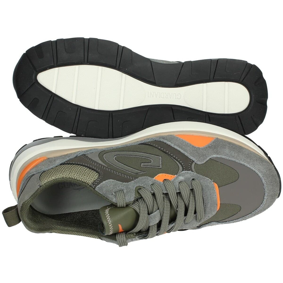 Men's Sneakers Alberto Guardiani Green