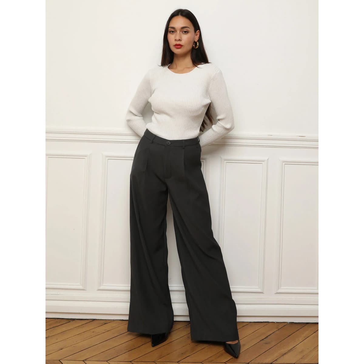 Women's Pants La Modeuse Gray