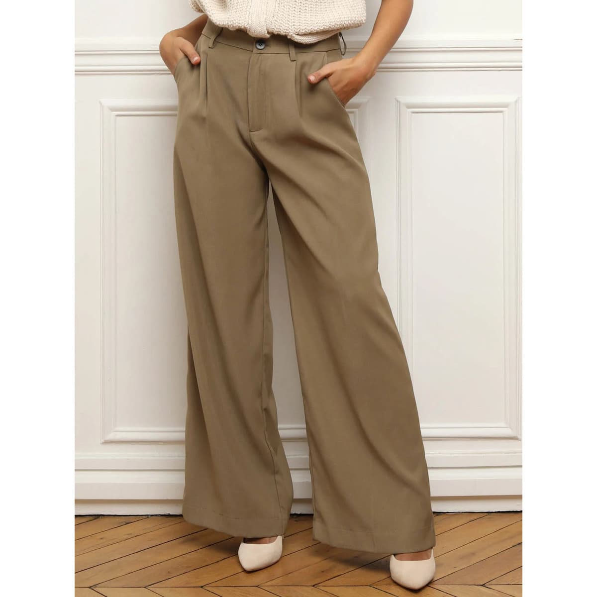 Women's Pants La Modeuse Beige