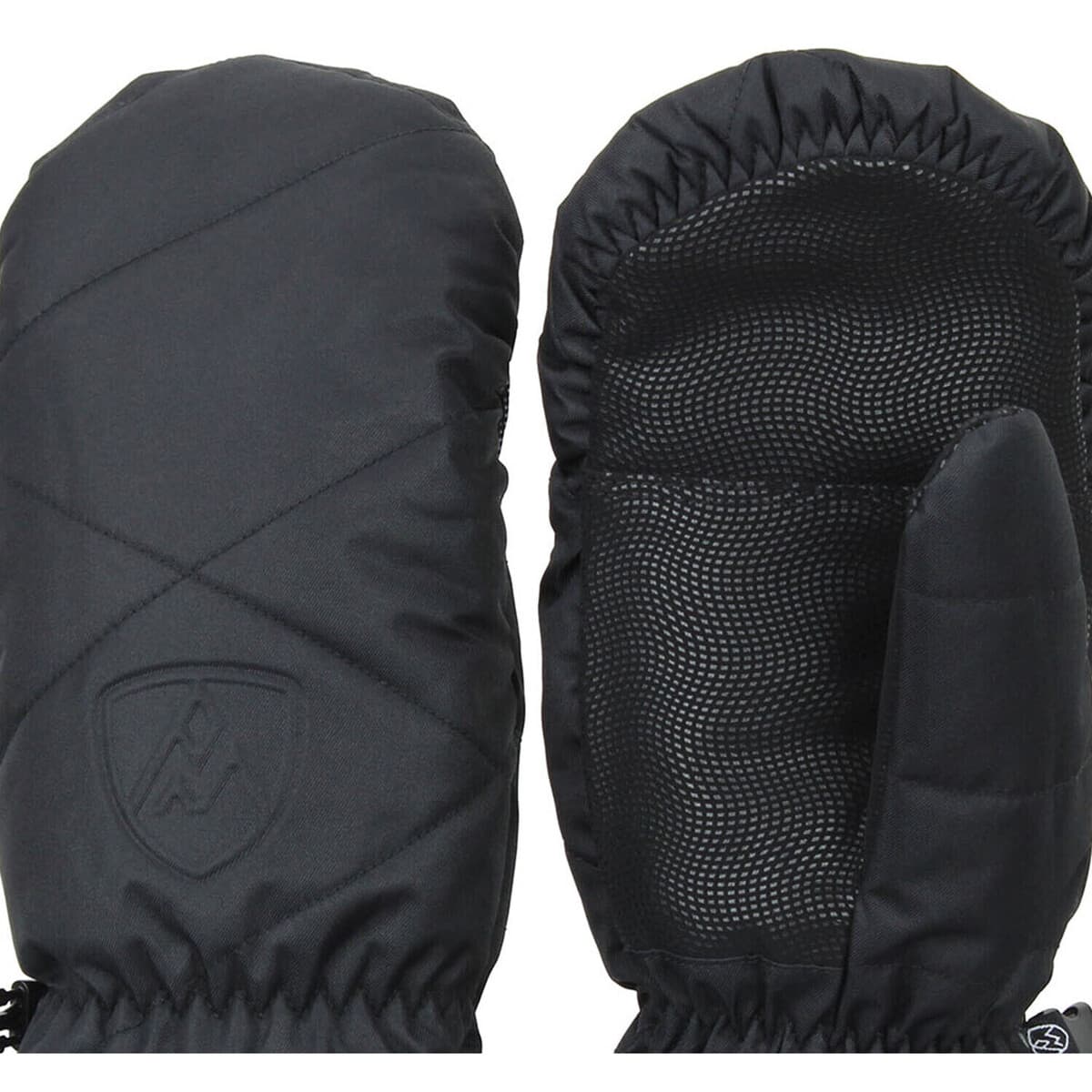 Women's Scarves Peak Mountain Black