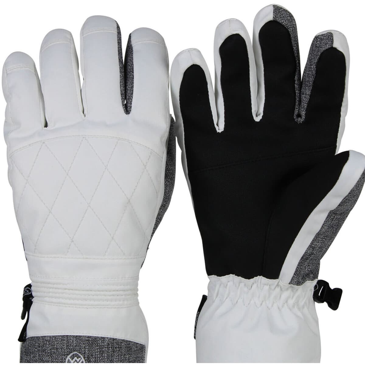 Women's Scarves Peak Mountain White