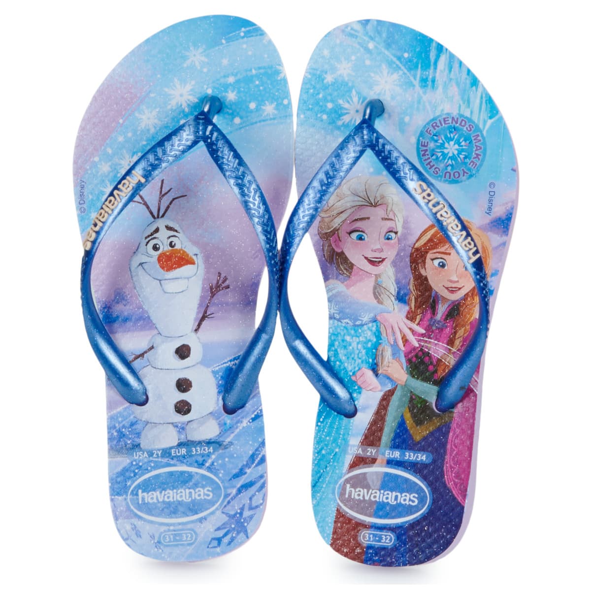 Girls' Flip Flops Havaianas Multicolor