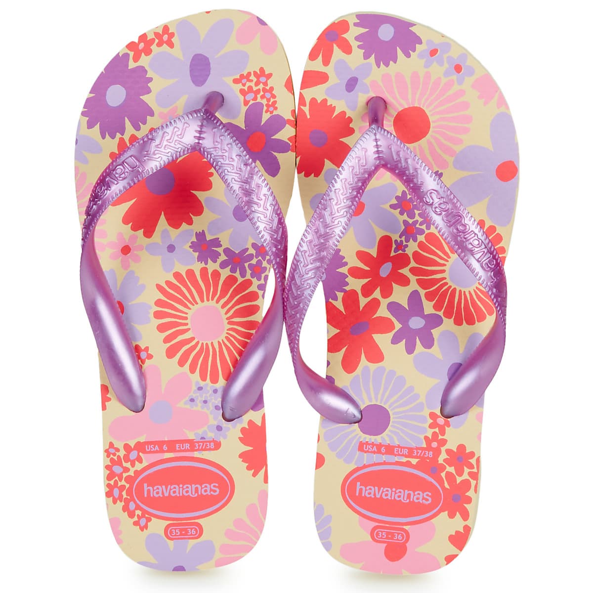 Girls' Flip Flops Havaianas Multicolor