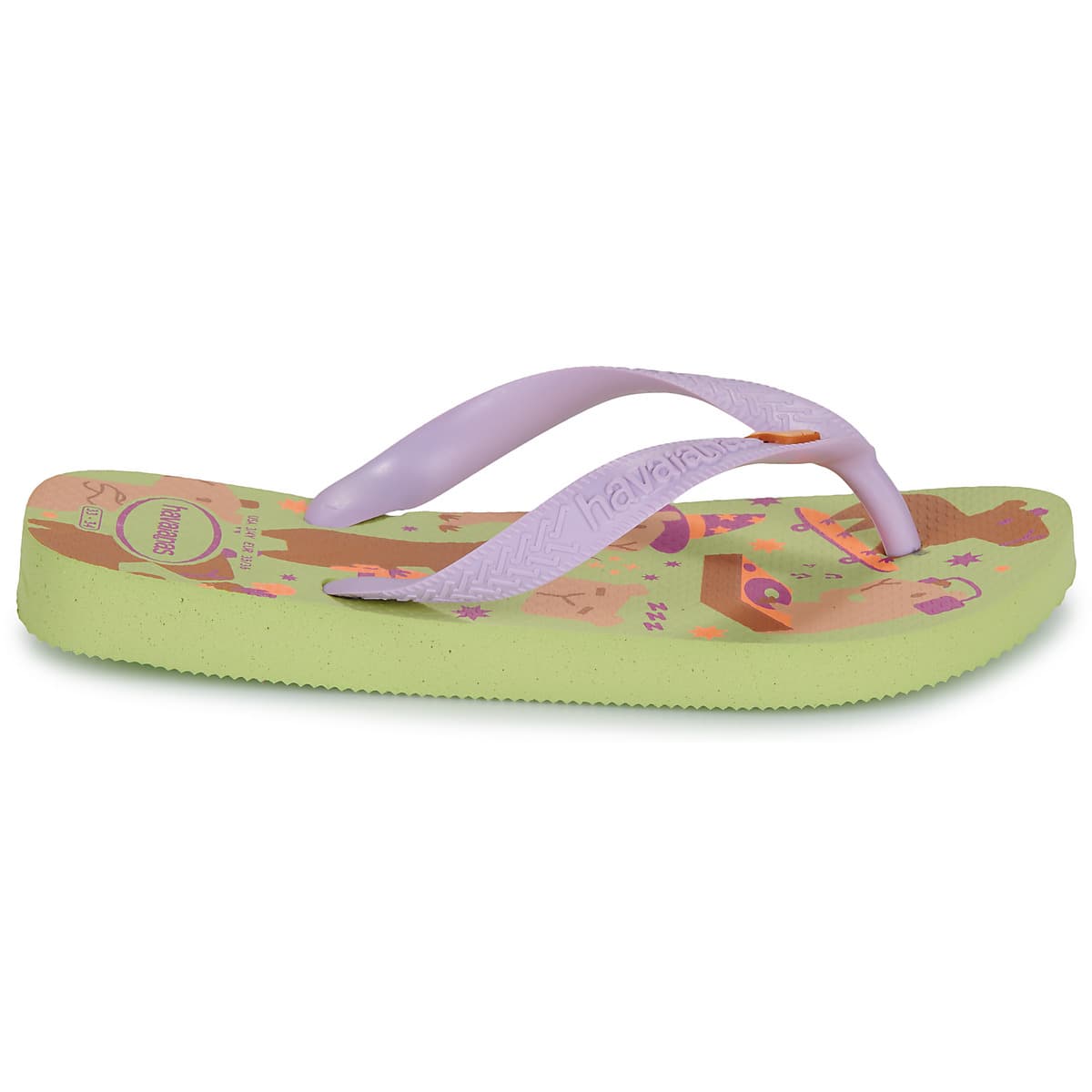 Girls' Flip Flops Havaianas Multicolor