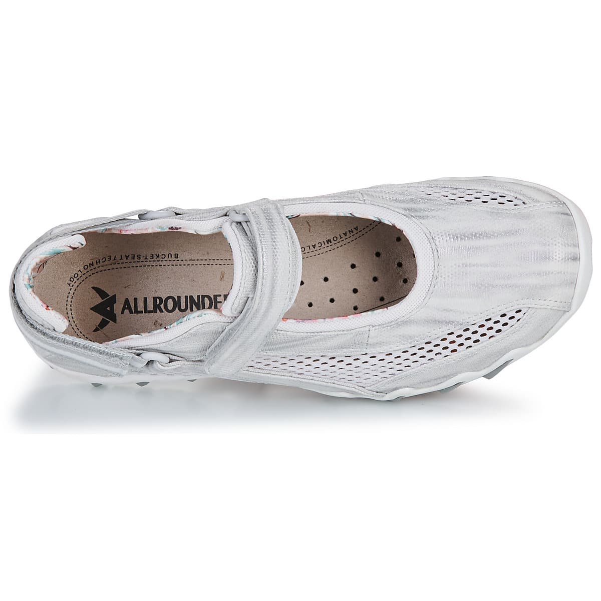 Women's Sports Sandals Allrounder by Mephisto Gray