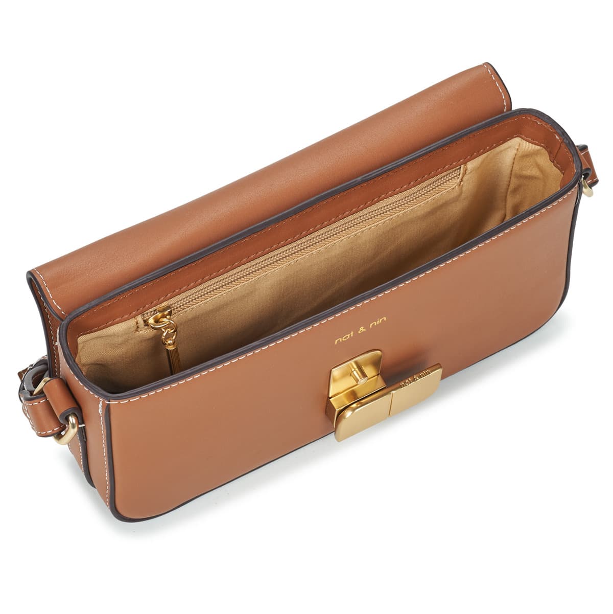 Women's Shoulder Bags Nat et Nin Brown
