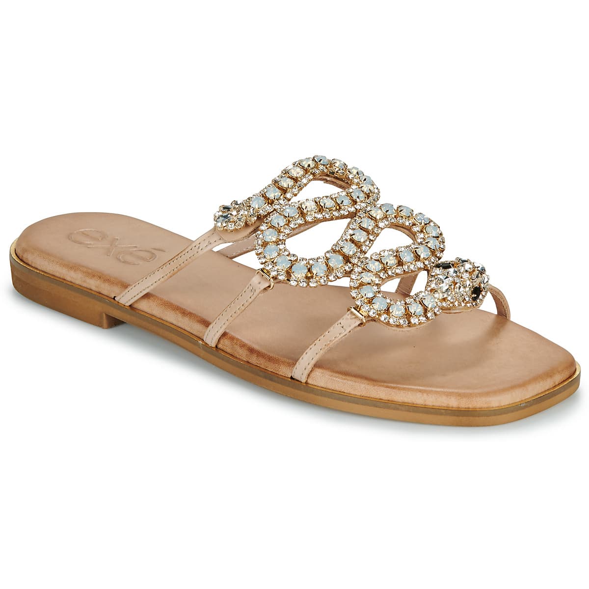 Women's Mules Exé Shoes Beige