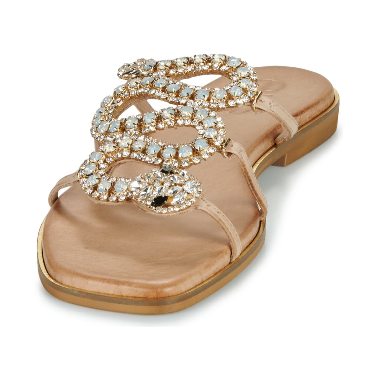 Women's Mules Exé Shoes Beige