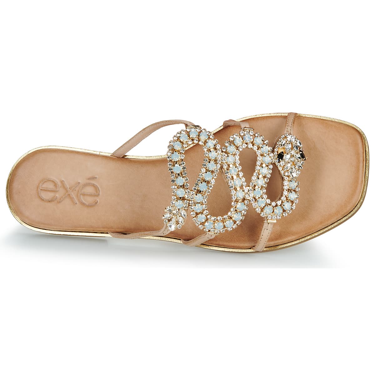 Women's Mules Exé Shoes Beige