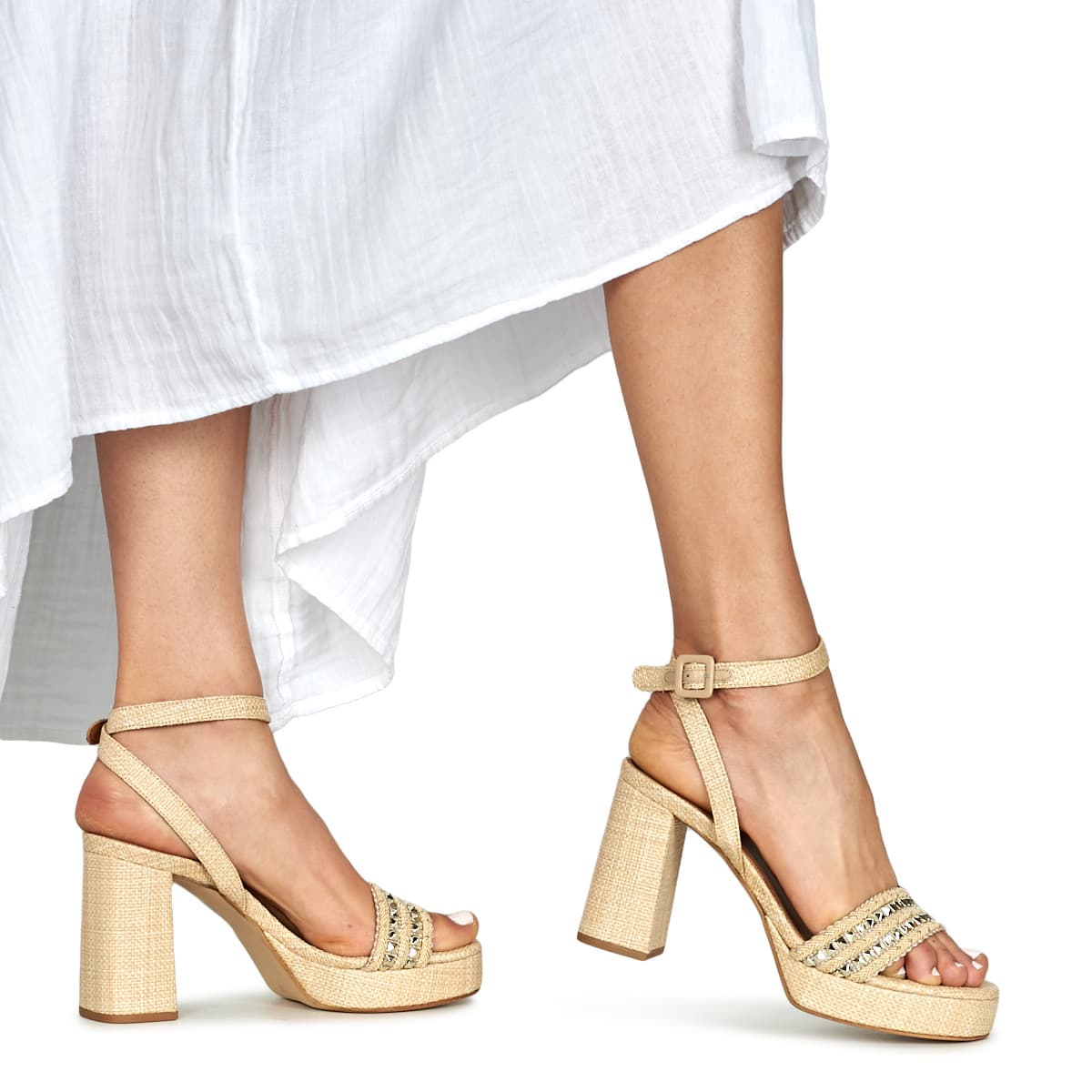 Women's Pumps Exé Shoes Beige