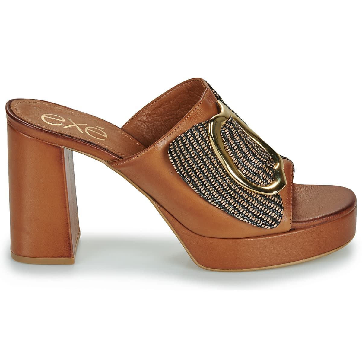 Women's Mules Exé Shoes Brown