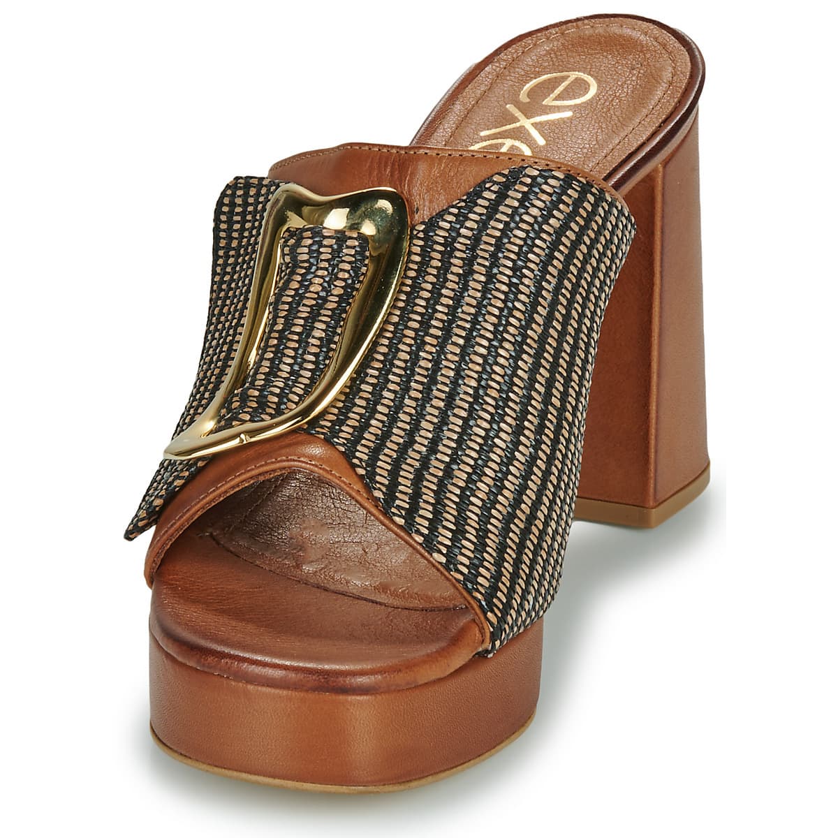 Women's Mules Exé Shoes Brown