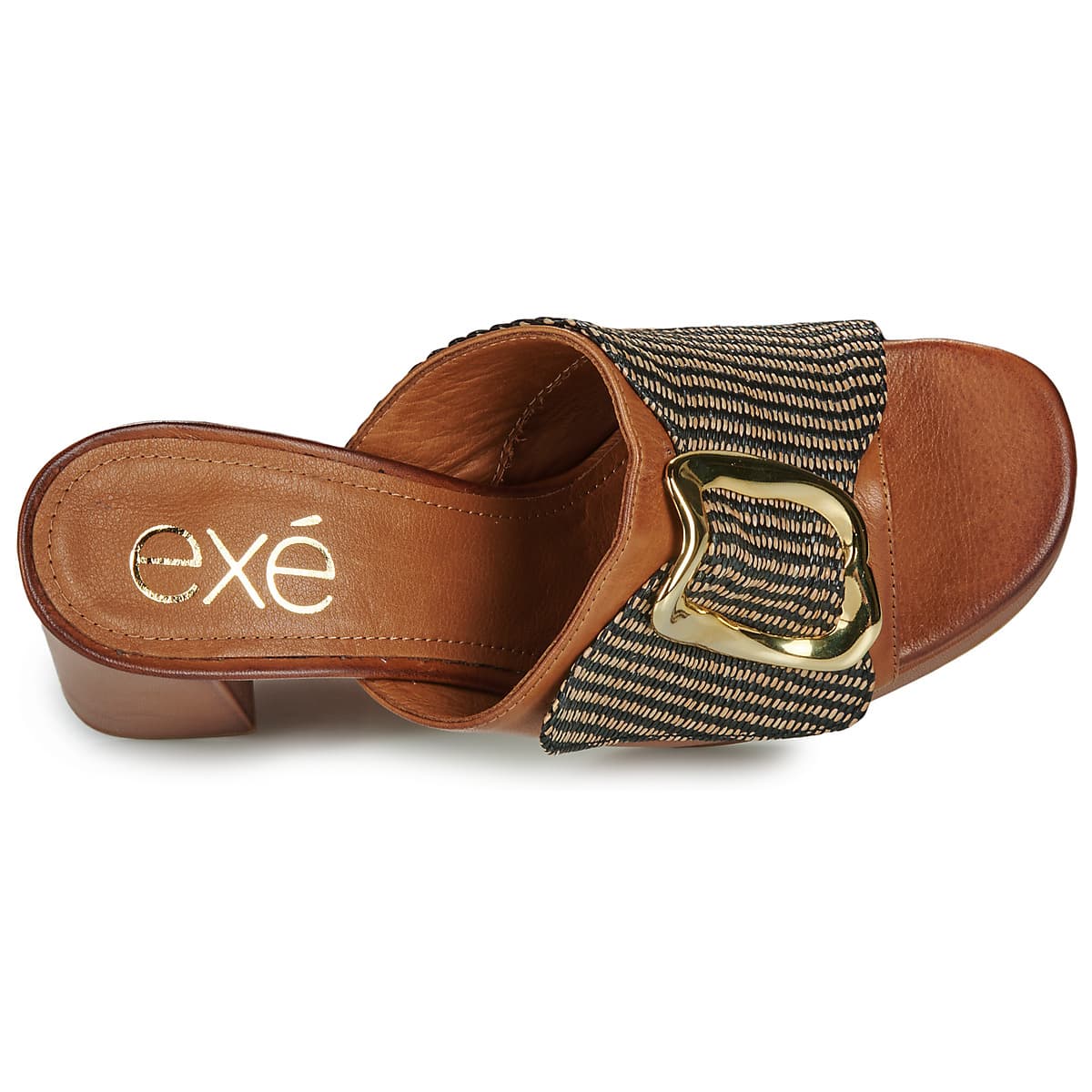 Women's Mules Exé Shoes Brown