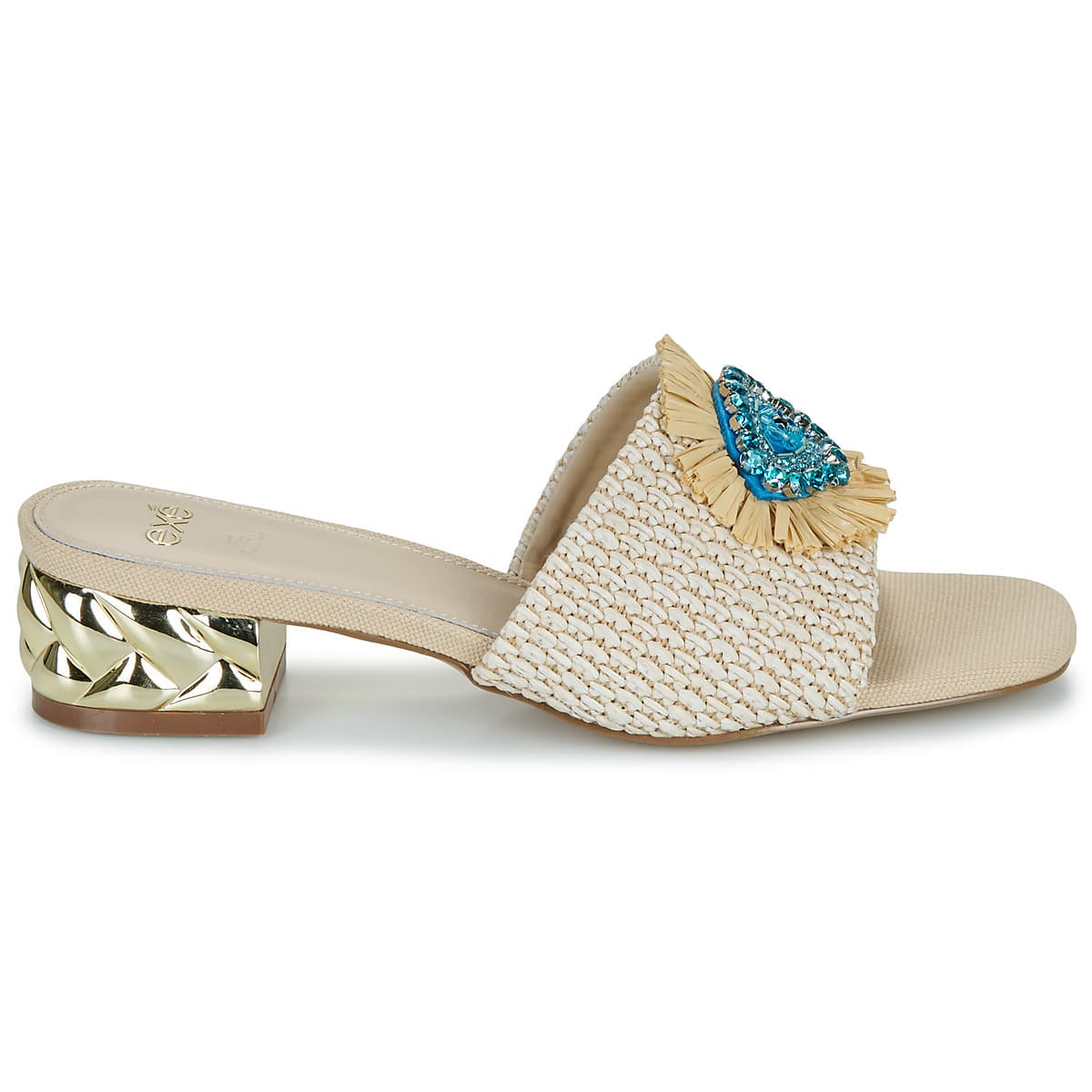 Women's Mules Exé Shoes Beige