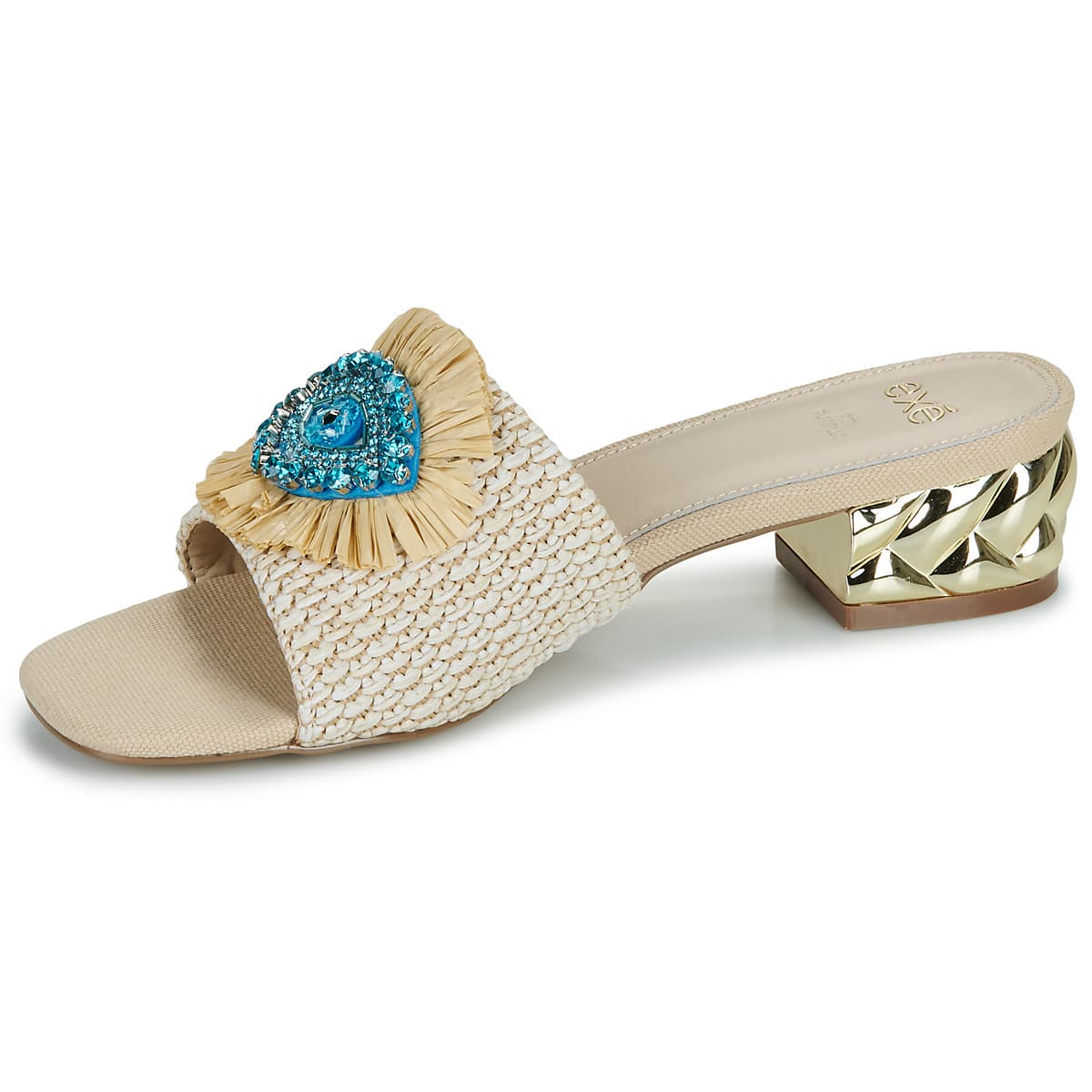 Women's Mules Exé Shoes Beige