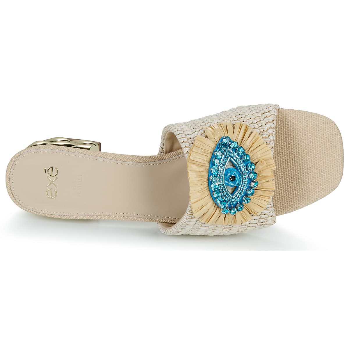 Women's Mules Exé Shoes Beige