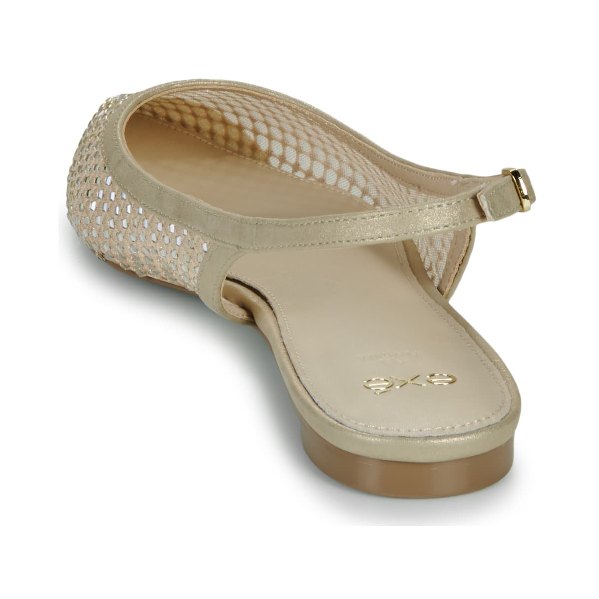 Women's Ballet Flats Exé Shoes Beige