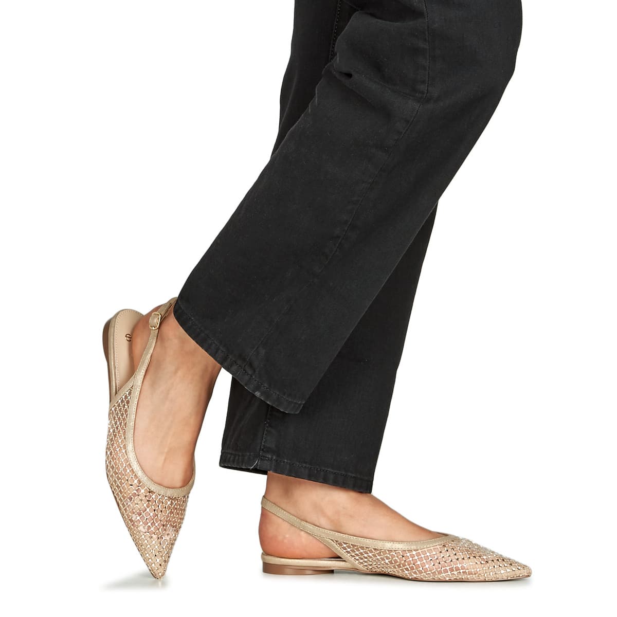 Women's Ballet Flats Exé Shoes Beige