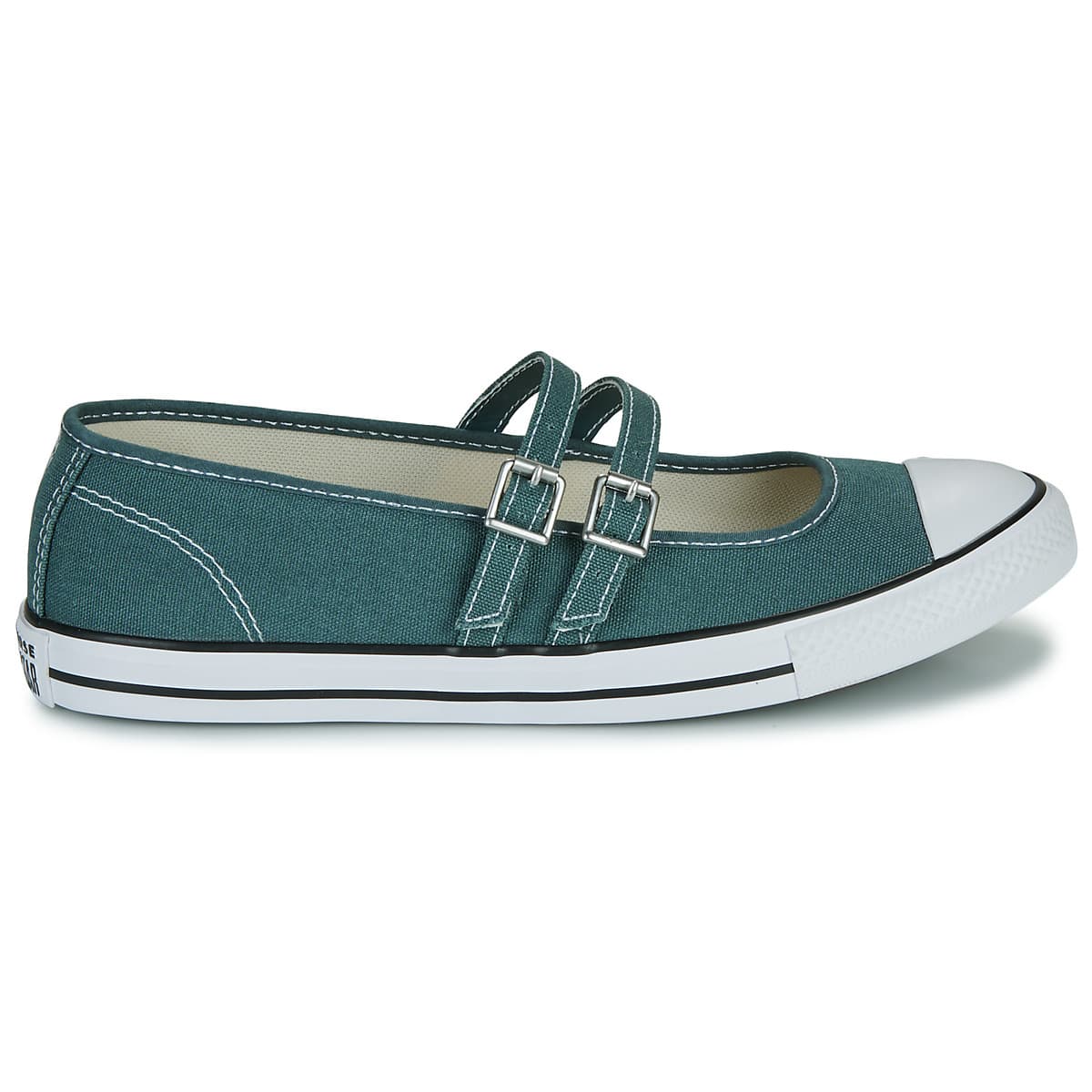 Women's Ballet Flats Converse Green