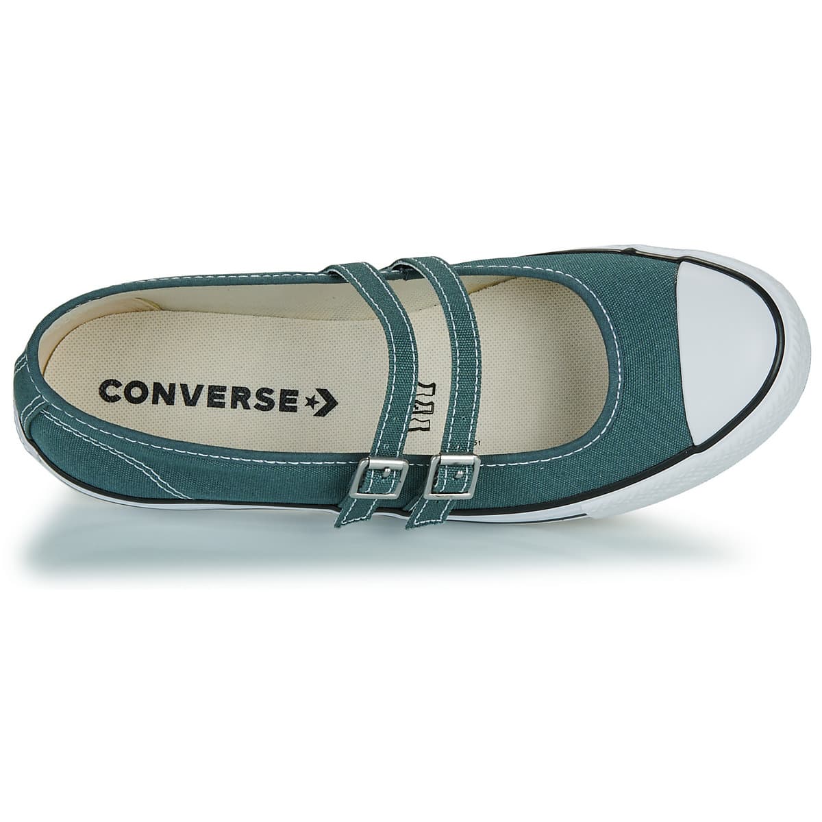 Women's Ballet Flats Converse Green