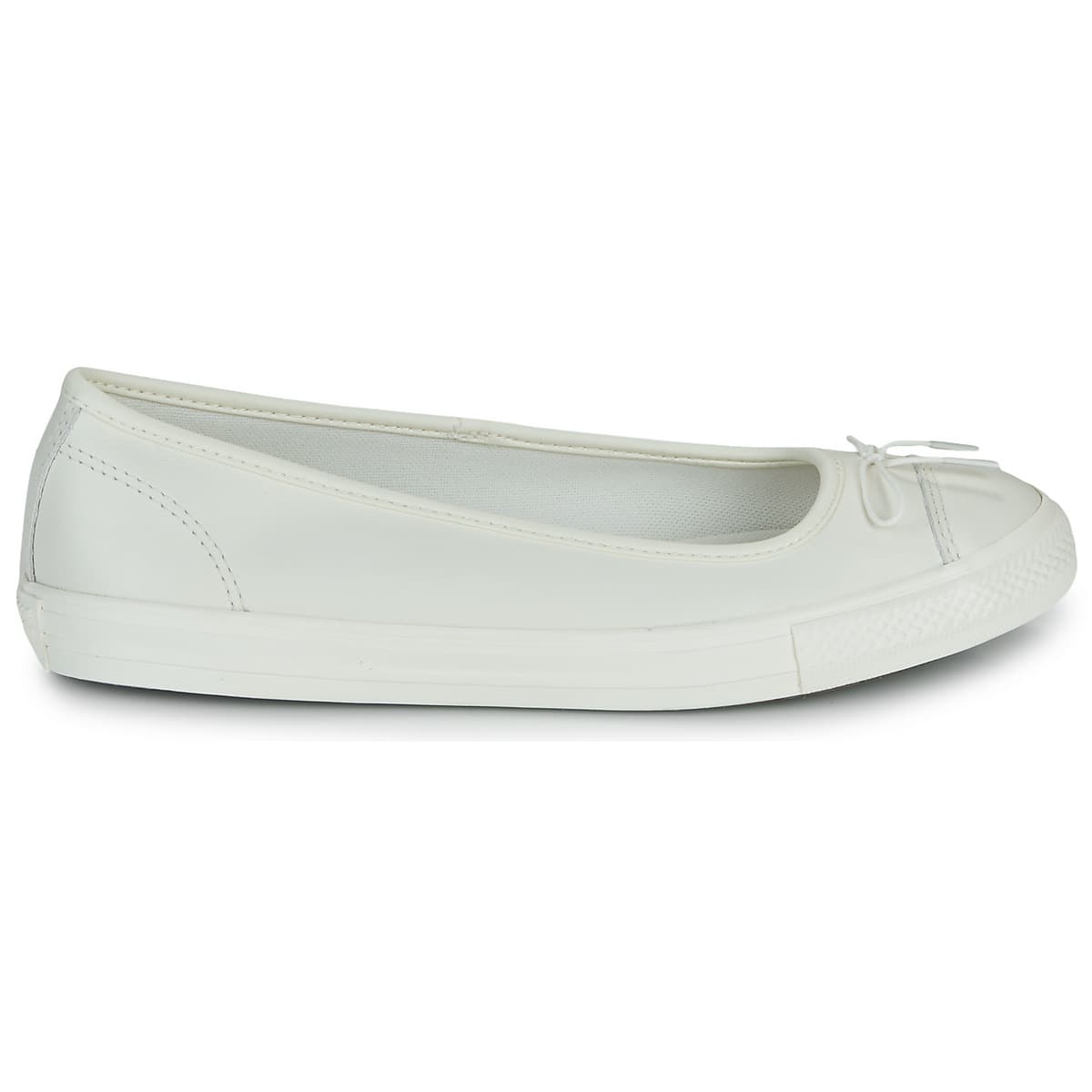 Women's Ballet Flats Converse White
