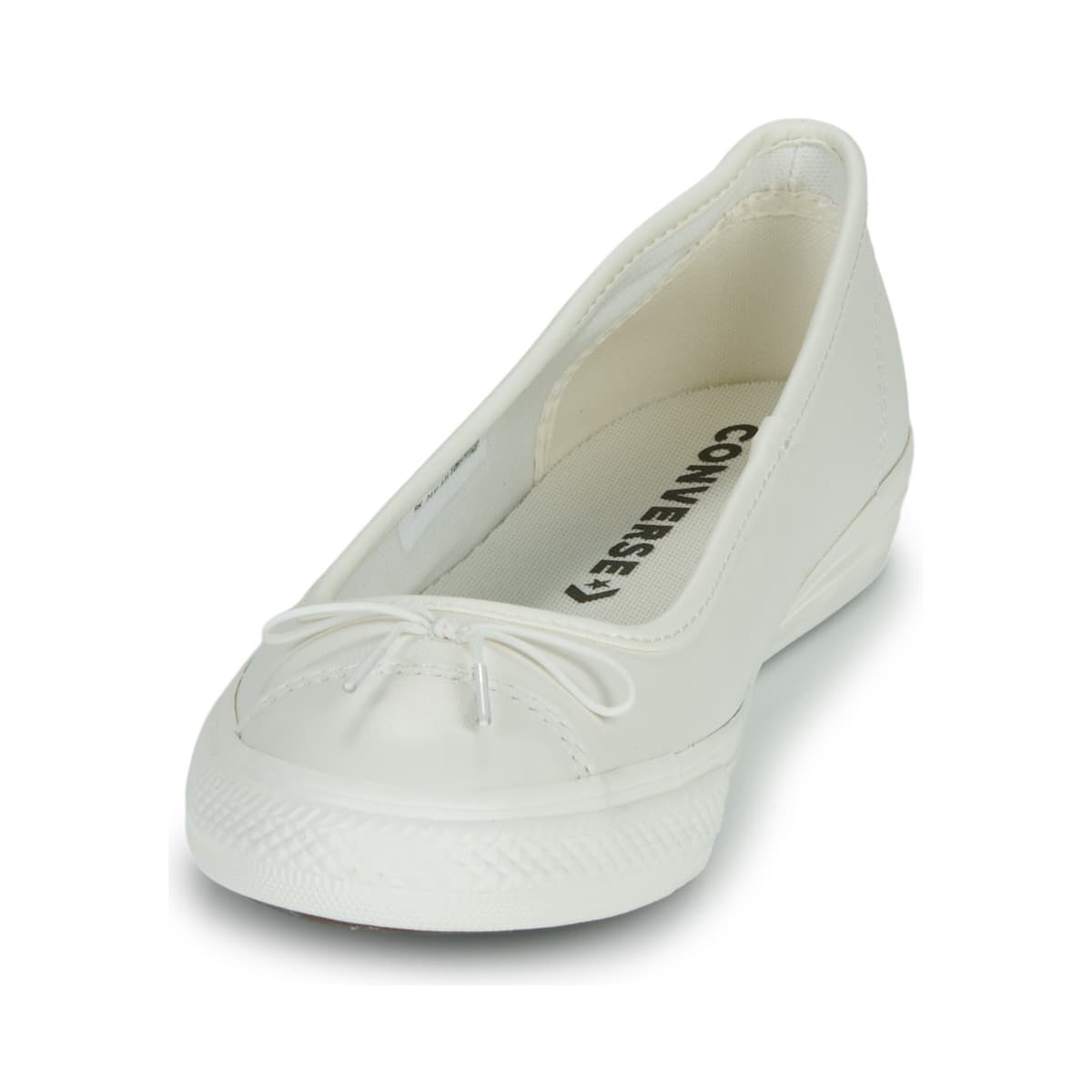 Women's Ballet Flats Converse White