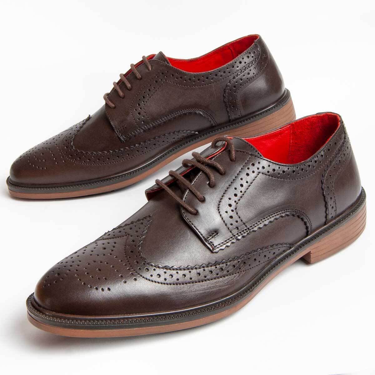 Men's Dress Shoes Purapiel Brown