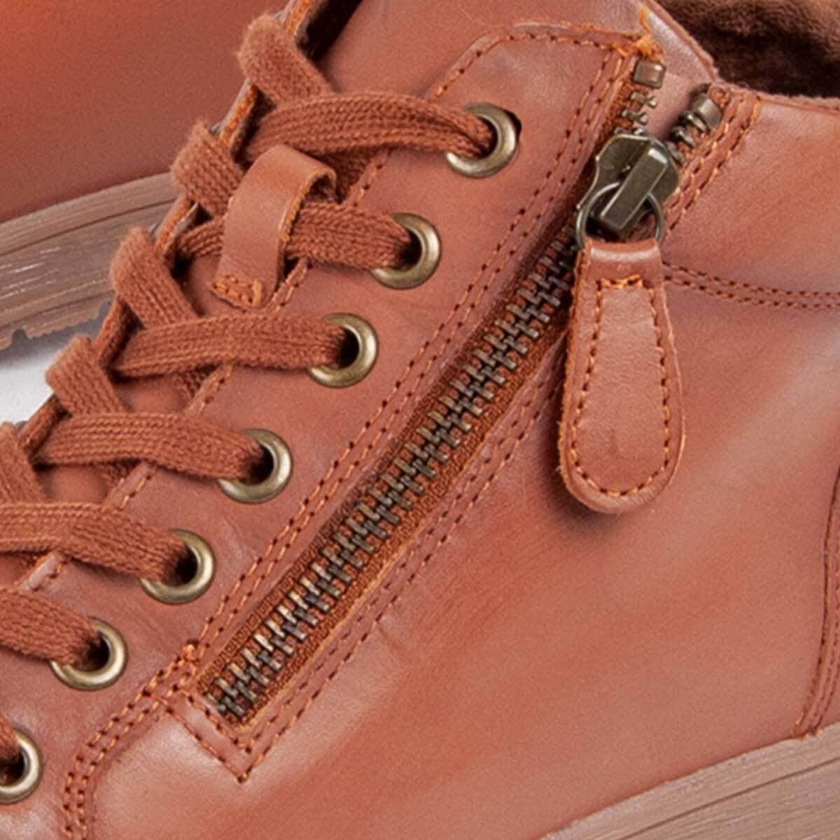 Women's Ankle Boots Purapiel Brown