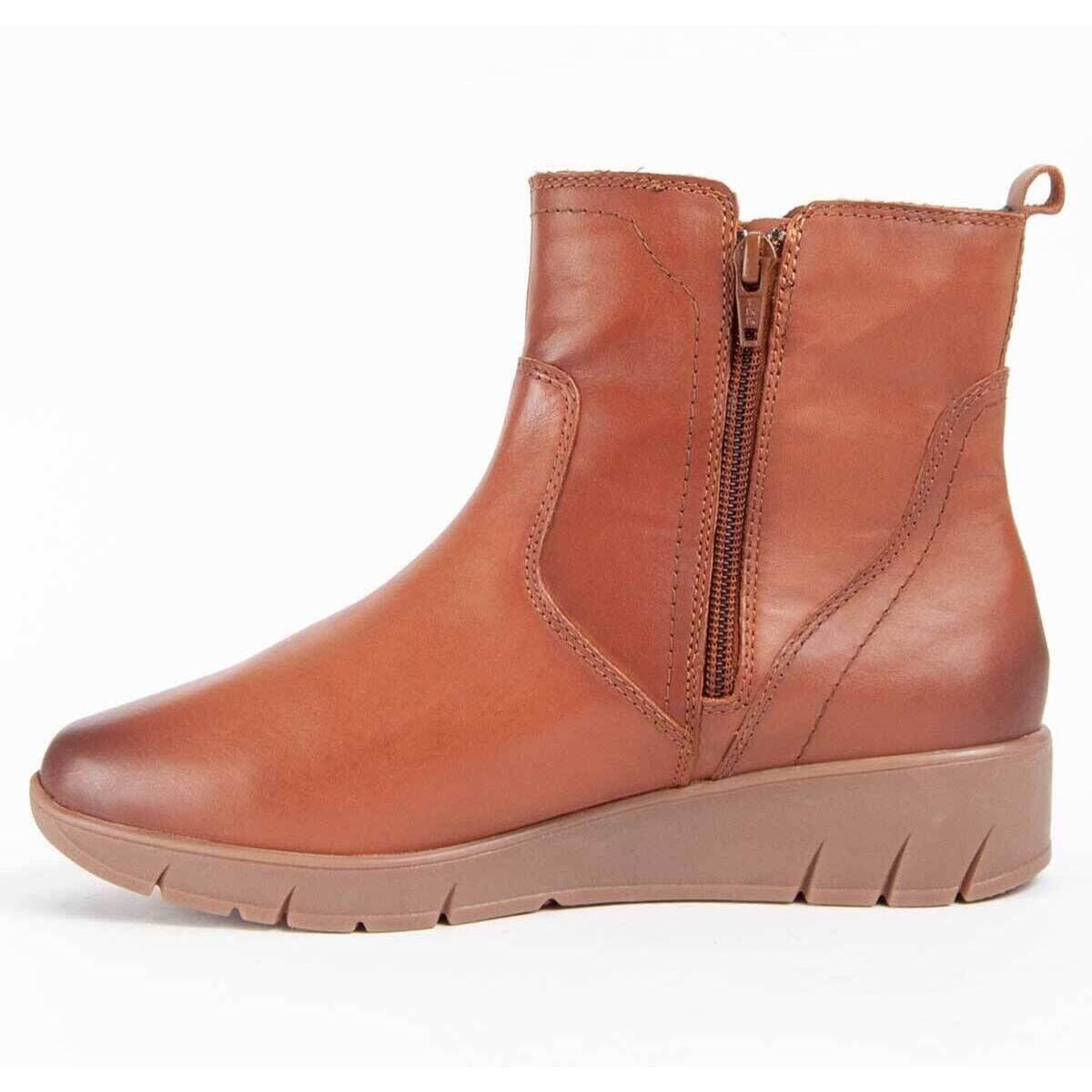 Women's Ankle Boots Purapiel Brown
