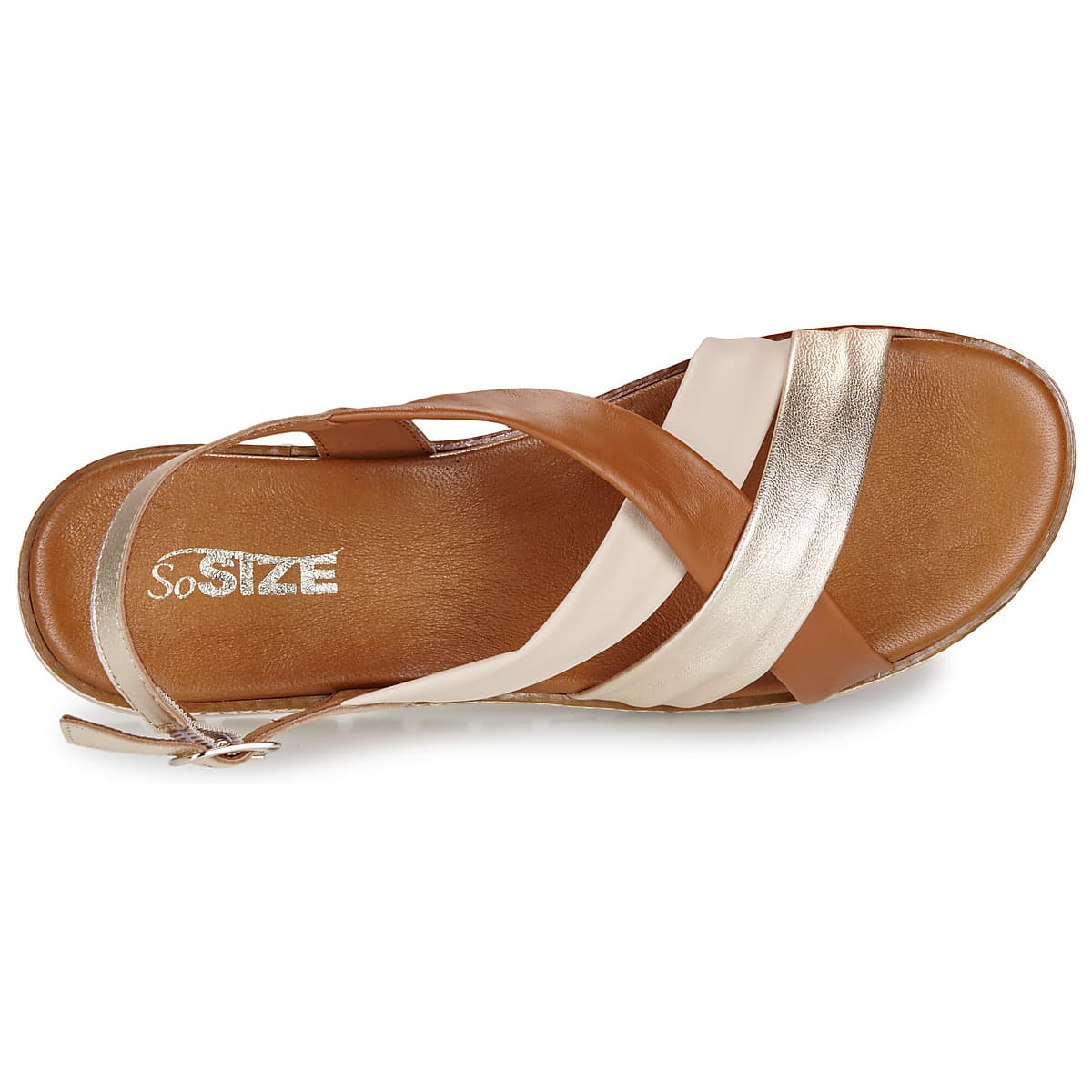 Women's Sandals So Size Gold