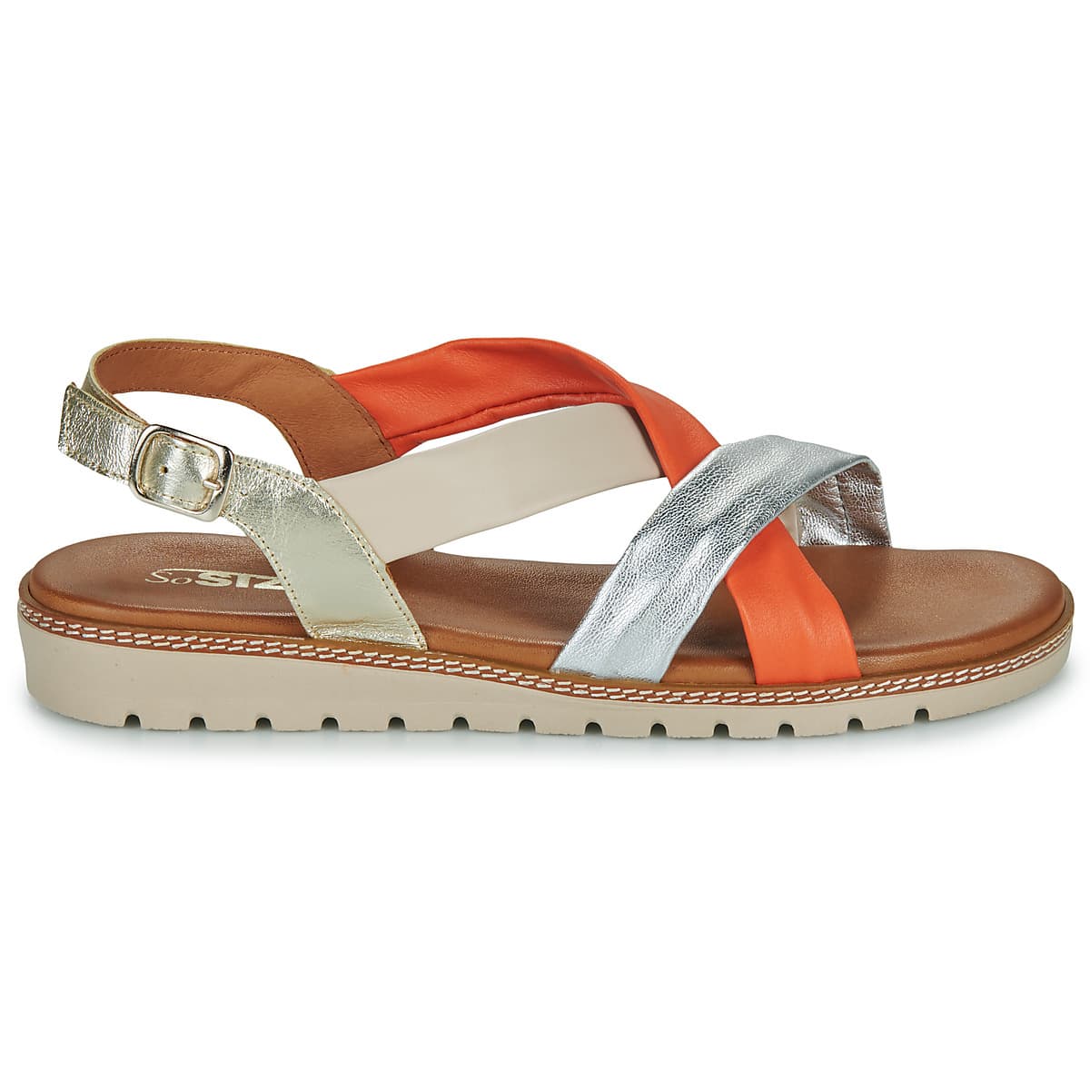 Women's Sandals So Size Silver