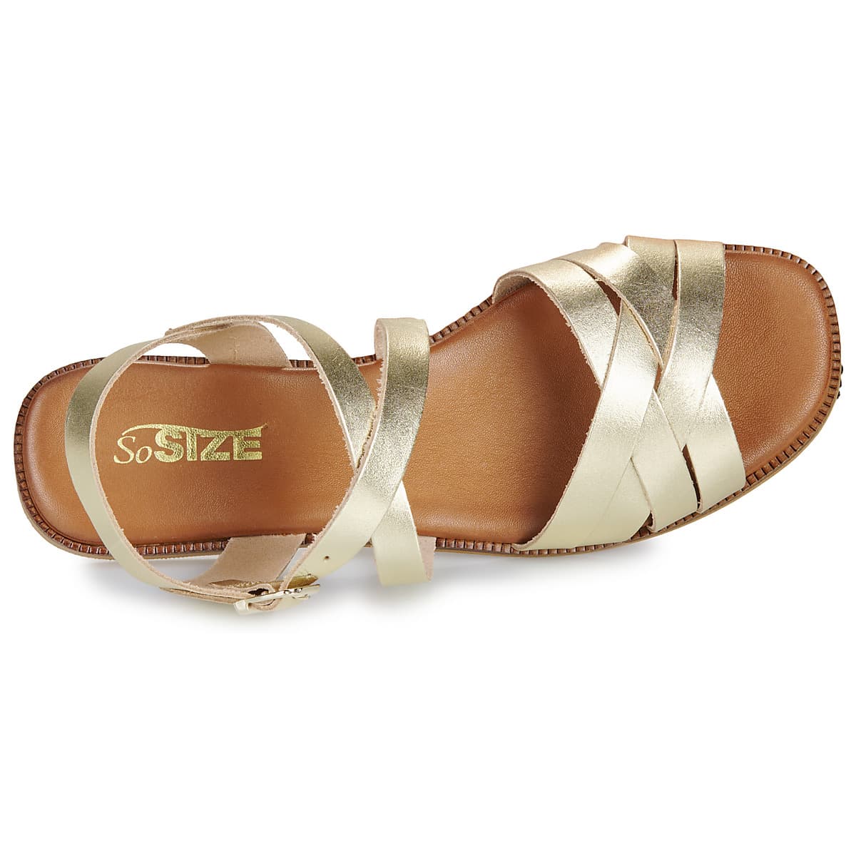 Women's Sandals So Size Gold