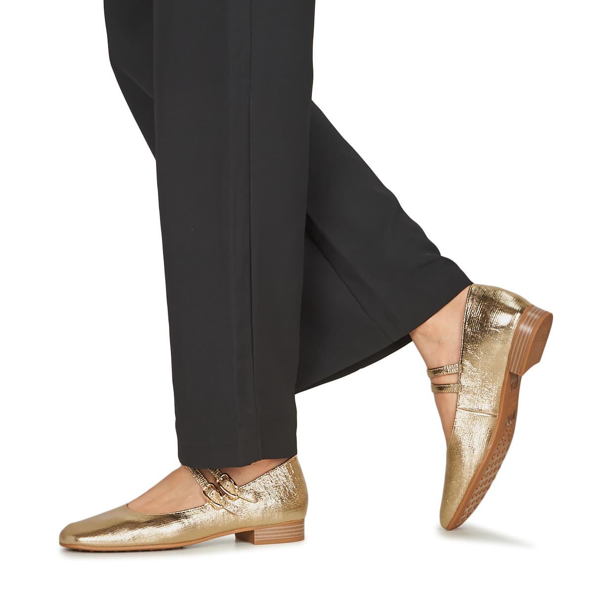 Women's Ballet Flats Mam'Zelle Gold