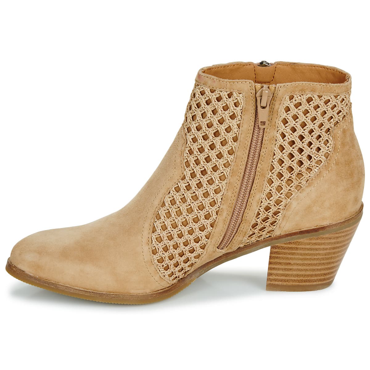 Women's Ankle Boots Mam'Zelle Brown
