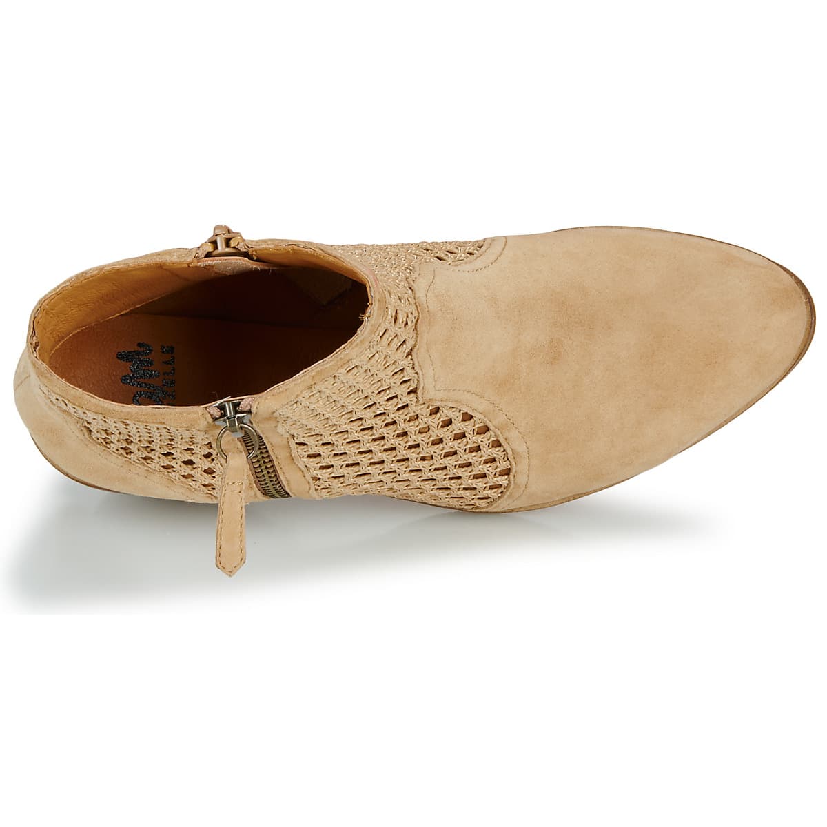 Women's Ankle Boots Mam'Zelle Brown