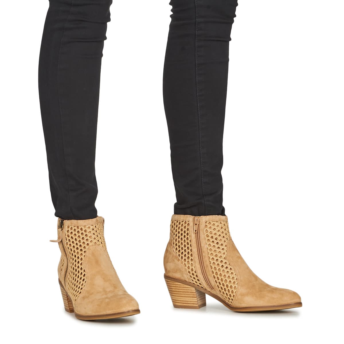 Women's Ankle Boots Mam'Zelle Brown