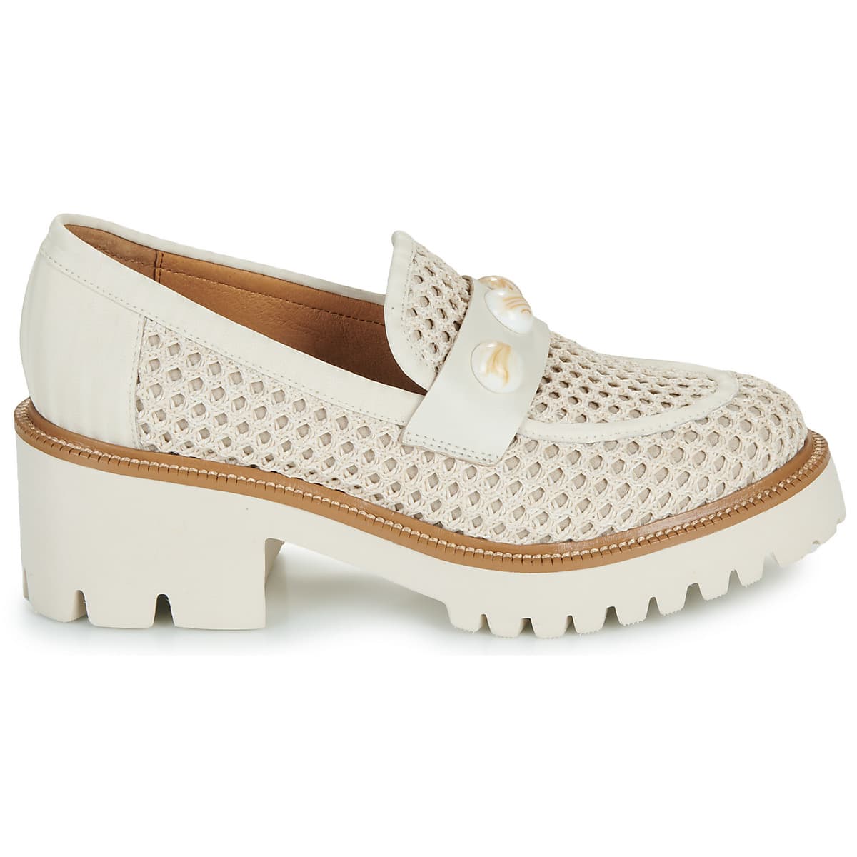 Women's Loafers Mam'Zelle White