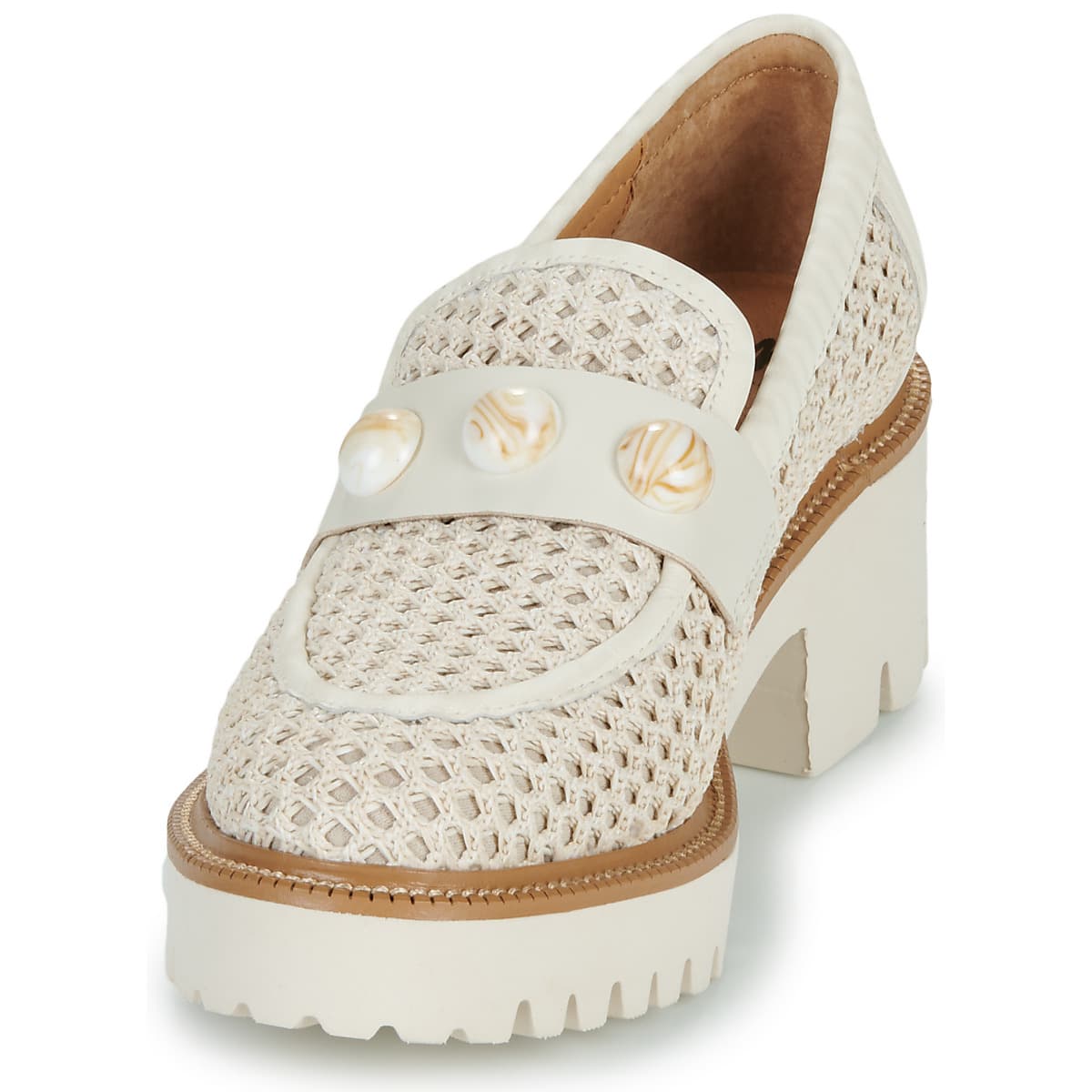 Women's Loafers Mam'Zelle White